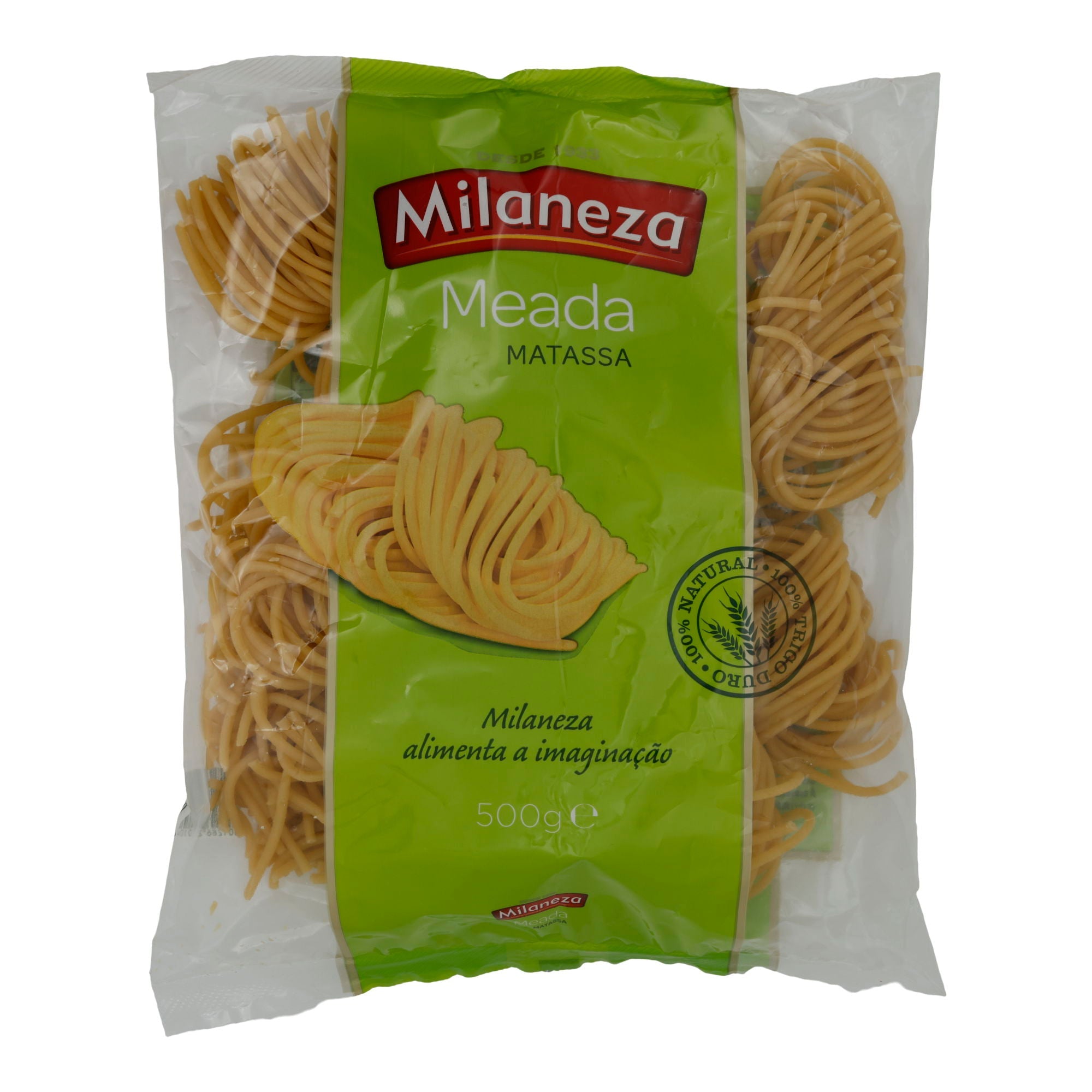 Pasta Milaneza | Meada | Traditionelle portugiesische Pasta aus Hartweizengrieß | 500 g MILANEZA